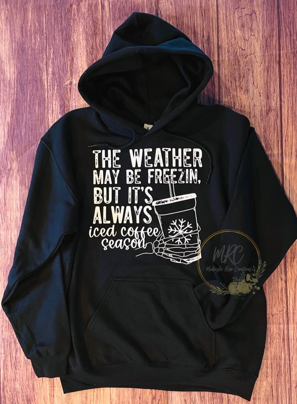 “Iced Coffee Season” Hoodie