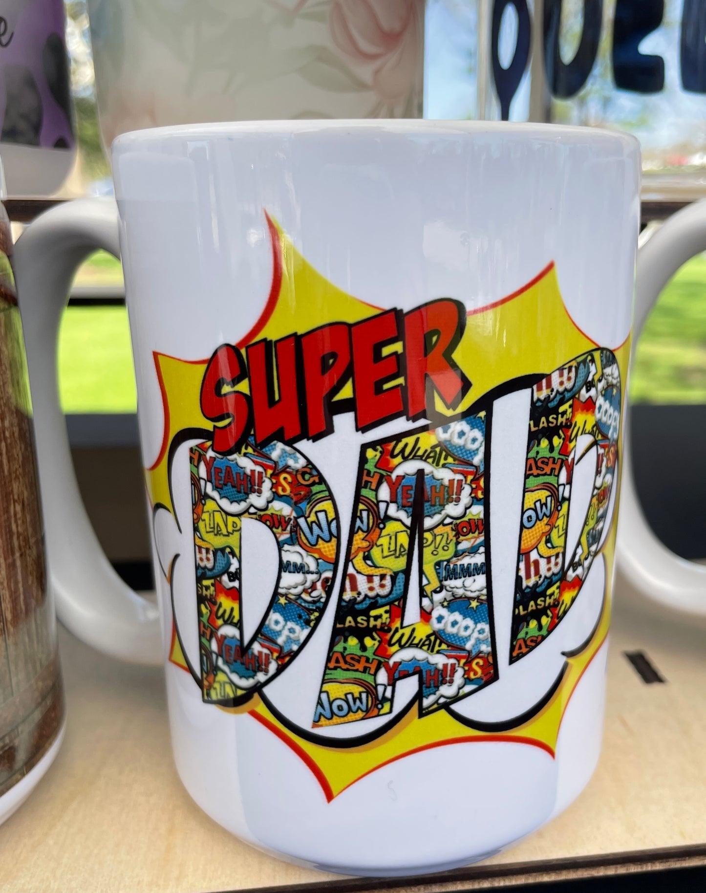 “Super DAD” 15oz oz Ceramic Mug