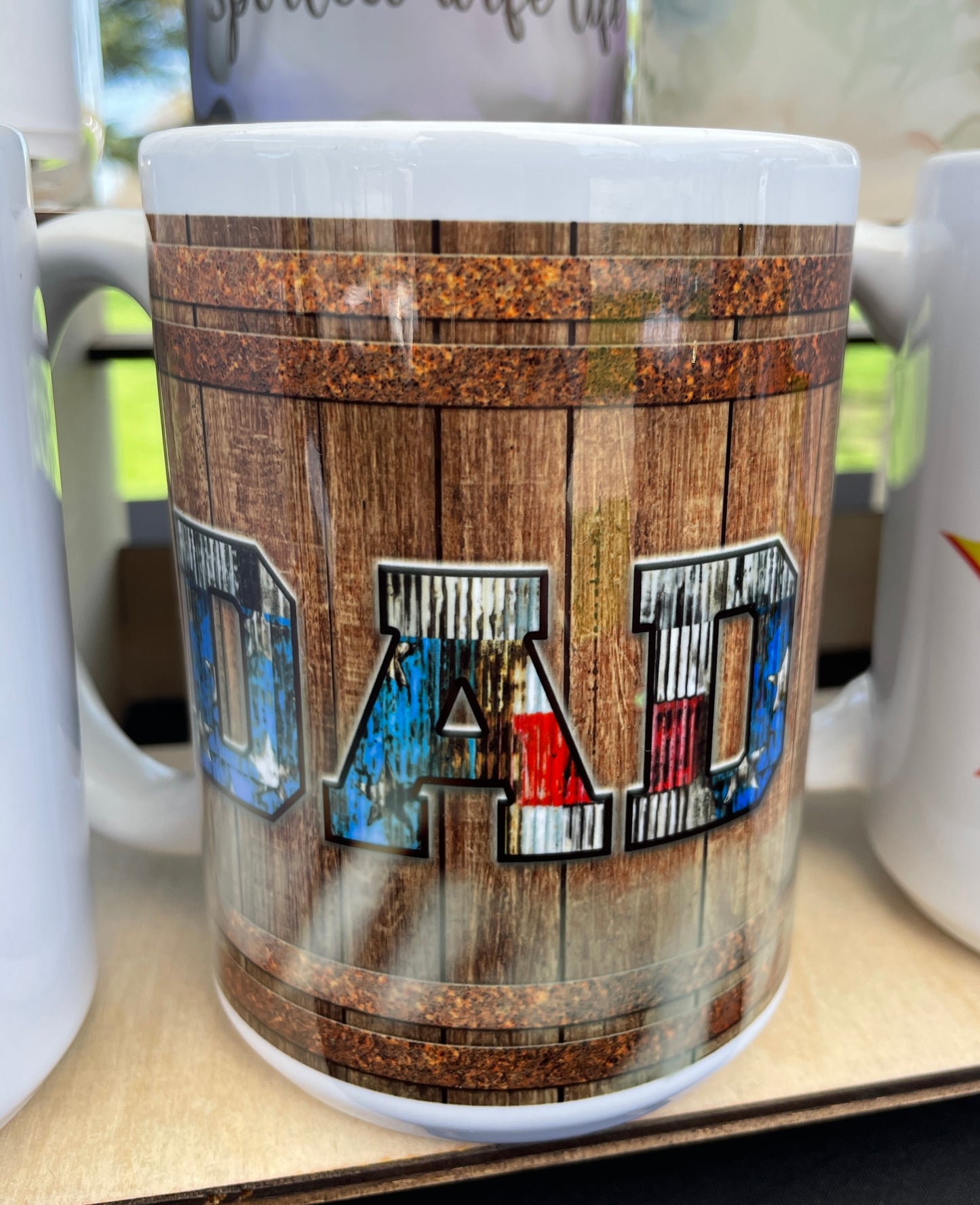 “Patriotic DAD” 15oz oz Ceramic Mug