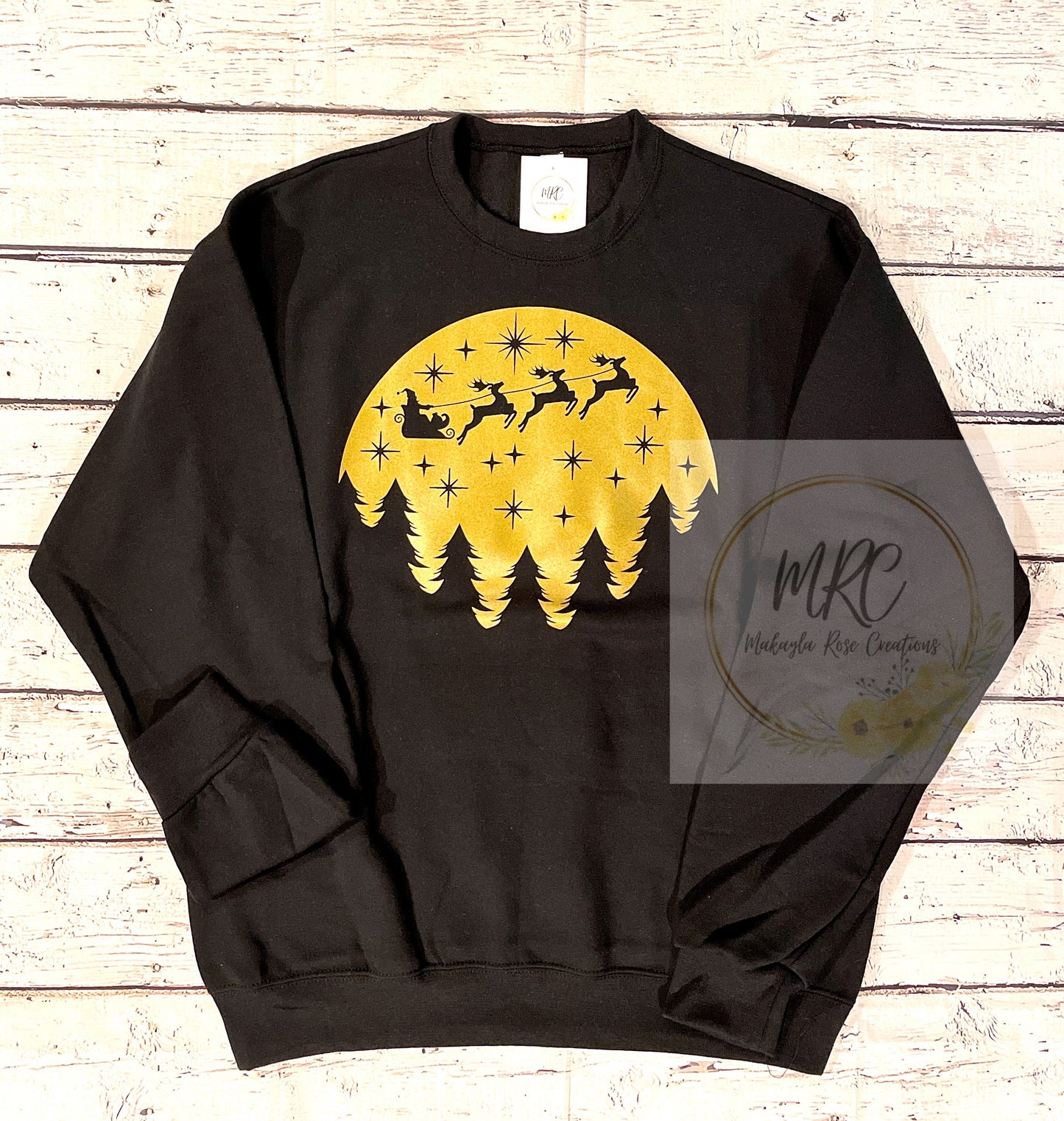 “Santa Sleigh” Crewneck Sweatshirt