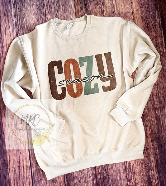 “COZY Season” Crewneck Sweatshirt