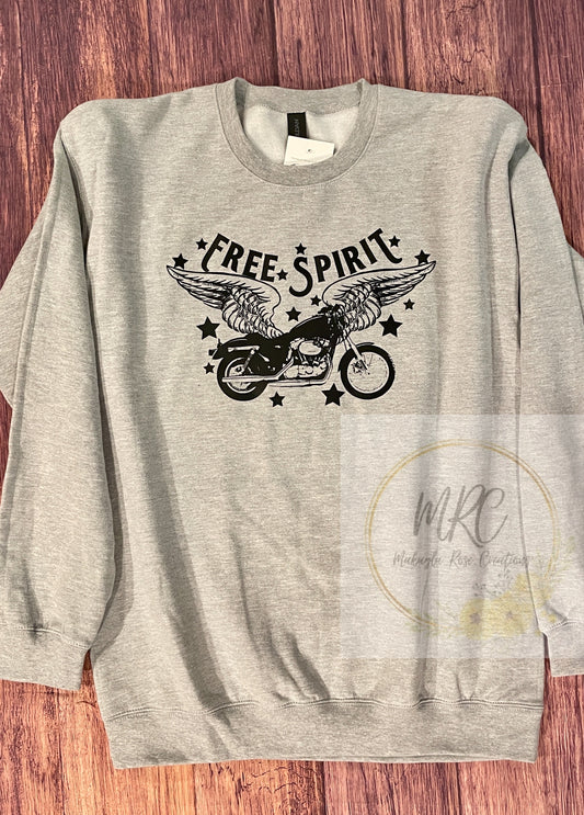 “Free Spirit” Crewneck Sweatshirt